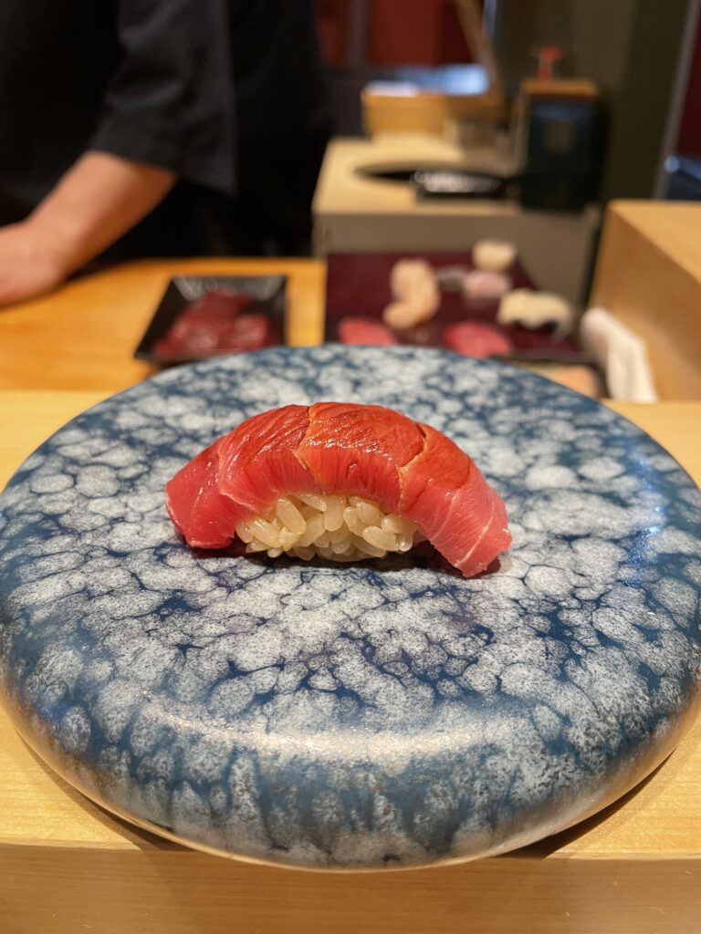 浜松町,大門,寿司,立喰い鮨 浩也,中トロ