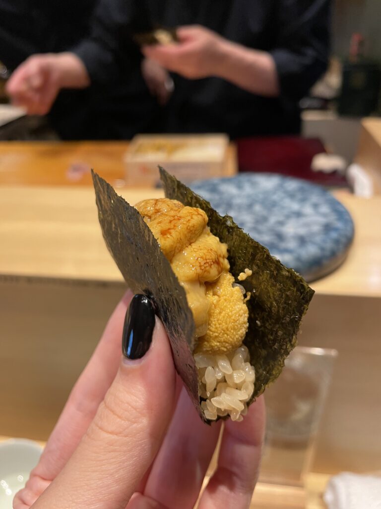 浜松町,大門,寿司,立喰い鮨 浩也,うに